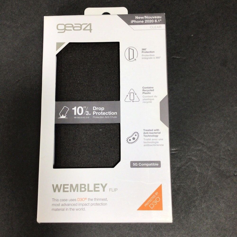 Case For iphone 12 Gear4 Wembley Flip / iPhone 12 Pro -
